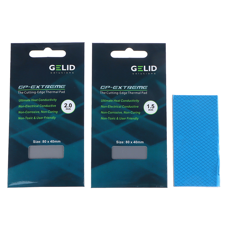 Laptop Cooling Pad - GELID GP-Ultimate 15W/MK サーマルパッド CPU/GPU グラフィックス