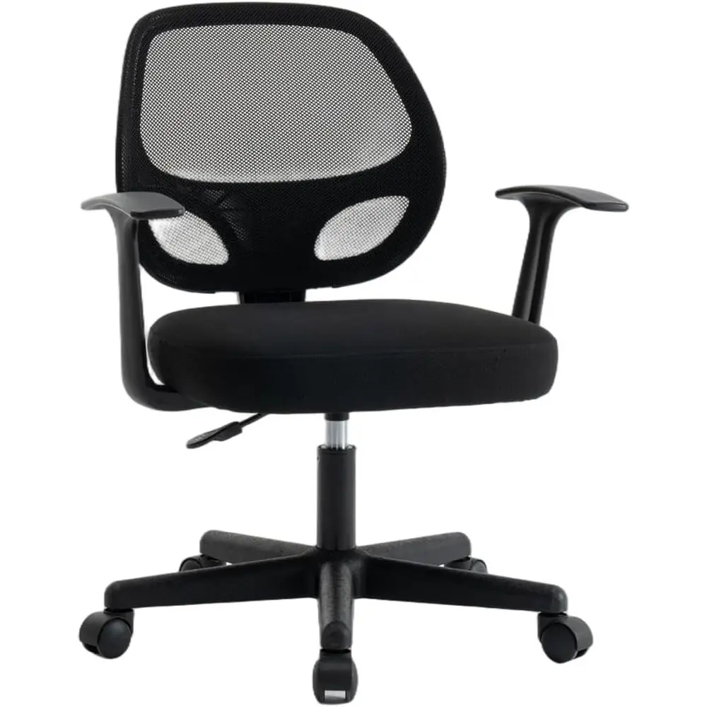 Gaming Chair - 狭いスペース向けのコンパクトなブラックゲーミングチェア