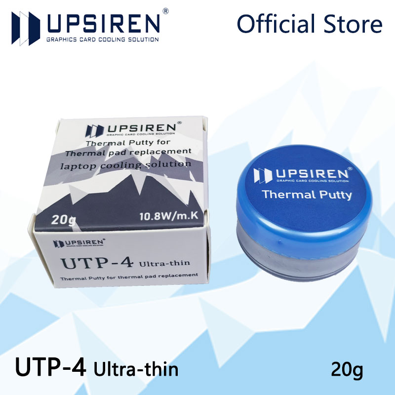 Laptop Cooling Pad - UPSIREN UTP-4 超薄型サーマルパテ 厚さ0.02MM ノートパソコンやグラフィックカードのメモリ銅シート冷却用