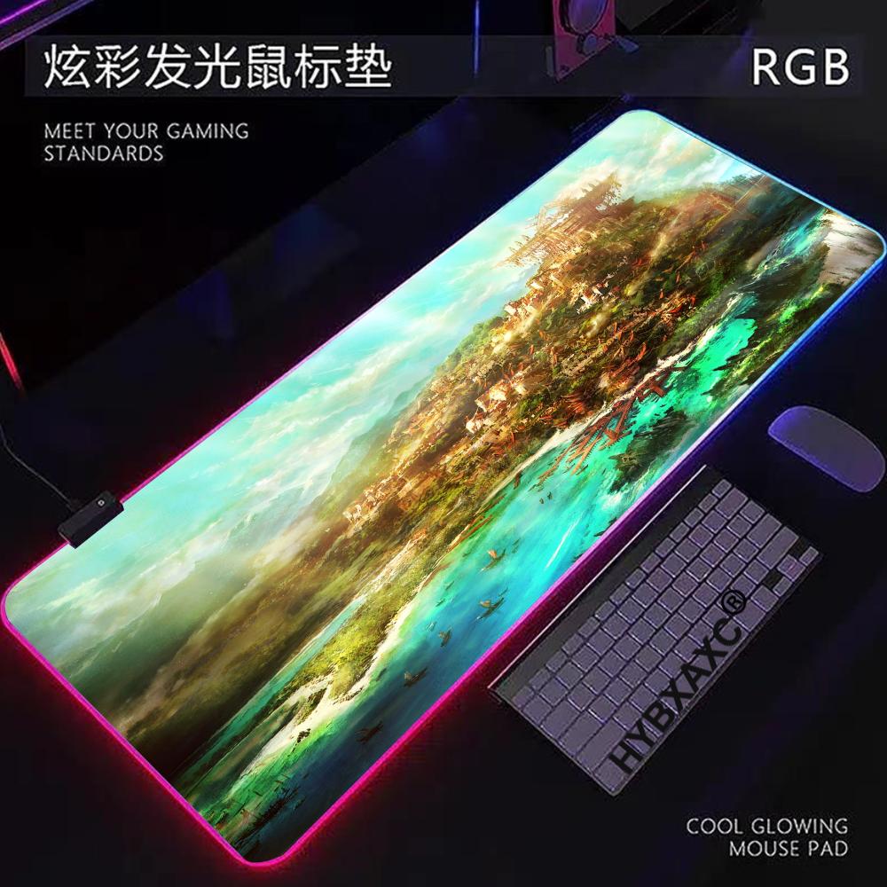 Pc Gaming Online - ファイナルファンタジー XIV オンライン大型マウスパッドゲーミングマウスパッド PC ゲーマー RGB