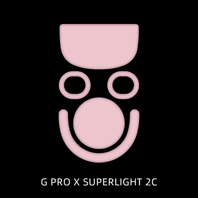 Logitech Mouse G Pro X Superlight - ICE/Yanzi ピンクマウスフィート マウススケート ロジクール G Pro