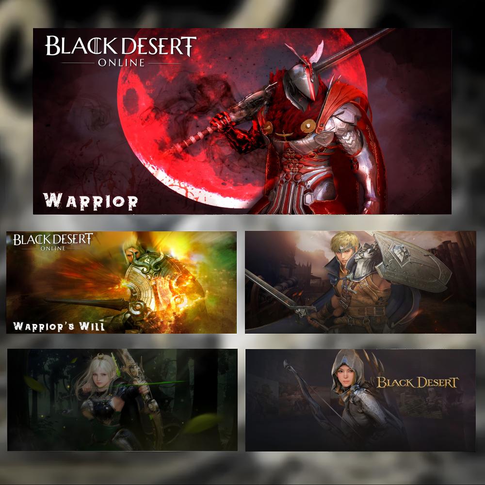 Pc Gaming Online - 大規模な人気ゲーム「B-ブラックデザートオンライン」マウスパッド、大型厚手デスクパッド、縫い目加工済みエッジ、PC用ゲーミングマウスマット