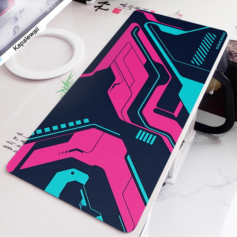 Pc Gaming Pink - デルタピンクのコンピューターマウス,ゲーム用,抽象,大きい,900x400mm,中古,デスクトップ,キーボード,実行用