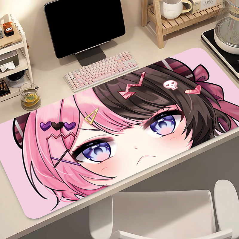 Pc Gaming Pink - ゲーミングマウスパッド VSPO ヒナノ・タチバナ マウスパッド 滑り止め ゲーミングデスクマット