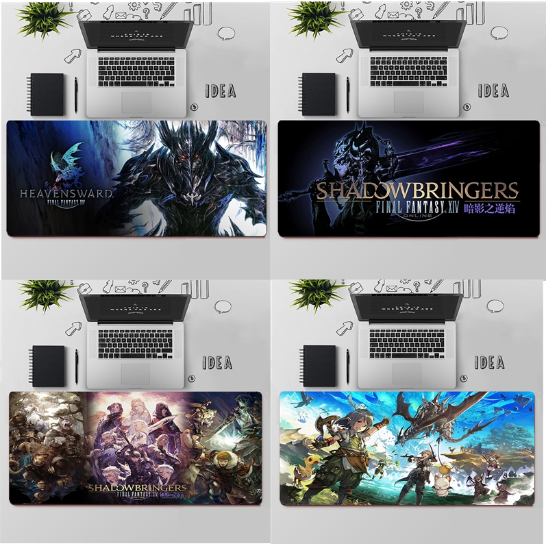 Pc Gaming Online - ゲーミングマウスパッド大型マウスパッド PC ゲーマーコンピュータマウスマットファイナルファンタジー XIV オンラインビッグマウスパッドキーボードデスクマットマウスパッド