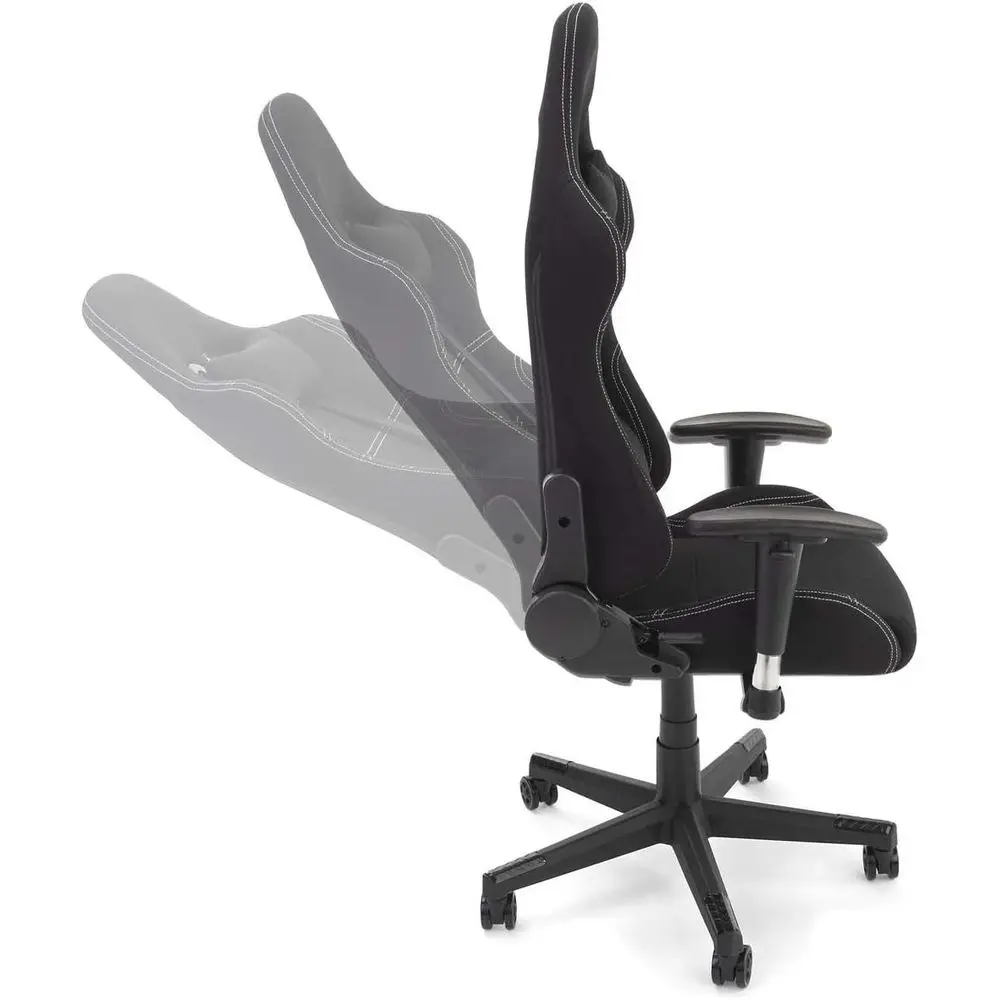 人間工学に基づいた腰サポート付きゲーミングチェア、ファブリッ - Gaming Chair のレビューと価格