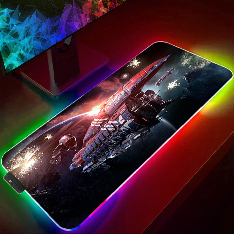 RGB マウスパッドゲーマー大型ゲーミングアクセサリー、キー - Pc Gaming Online のレビューと価格