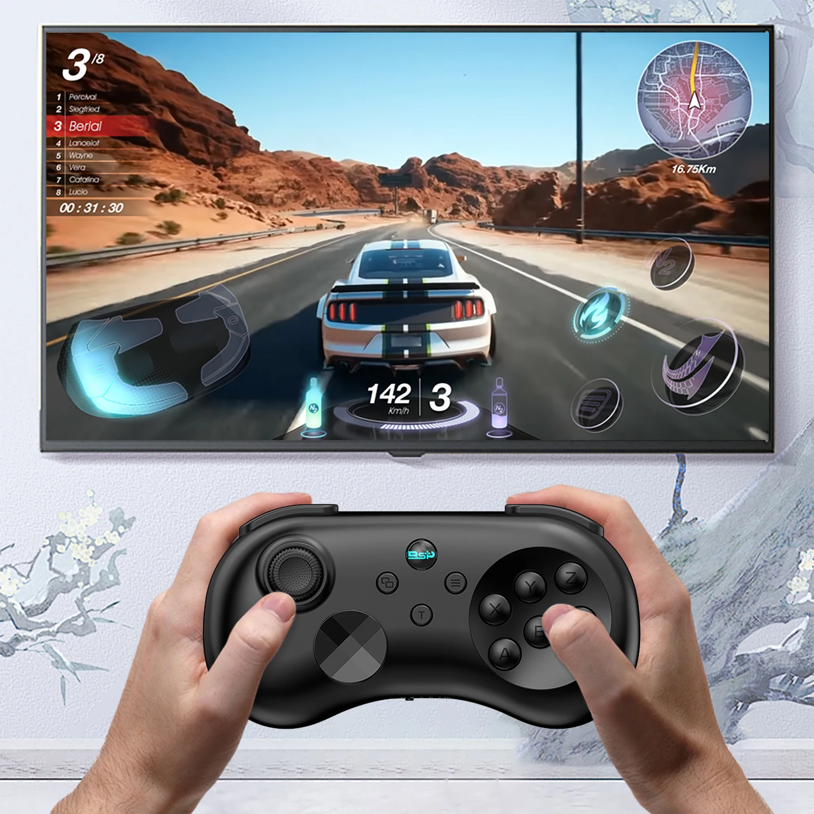 ホール効果ジョイスティックゲーミングコントローラーY04モバ - Pc Gaming On Android のレビューと価格