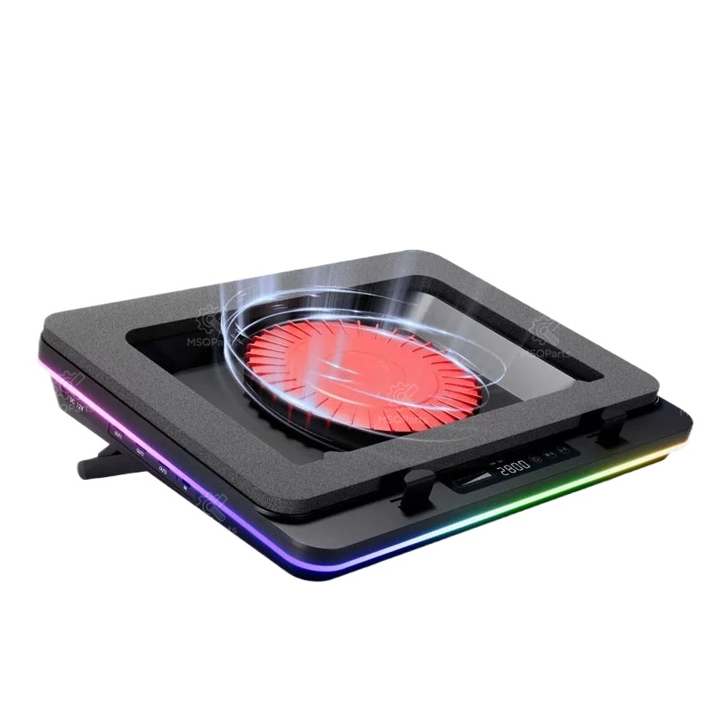 ラップトップクーラー空気圧冷却パッド 14 センチファン防塵 - Laptop Cooling Pad のレビューと価格