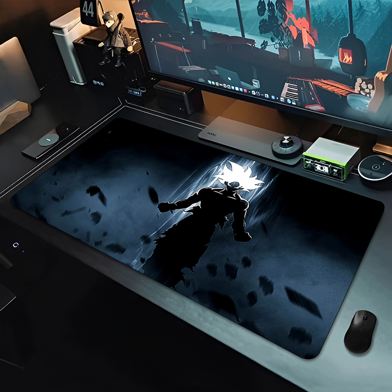 DBZ ブラックアニメマウスパッドドラゴンボール大型 PC  - Pc Gaming Upgrades のレビューと価格