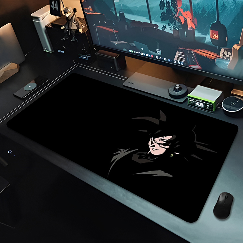 DBZ ブラックアニメマウスパッドドラゴンボール大型 PC  - Pc Gaming Upgrades のレビューと価格