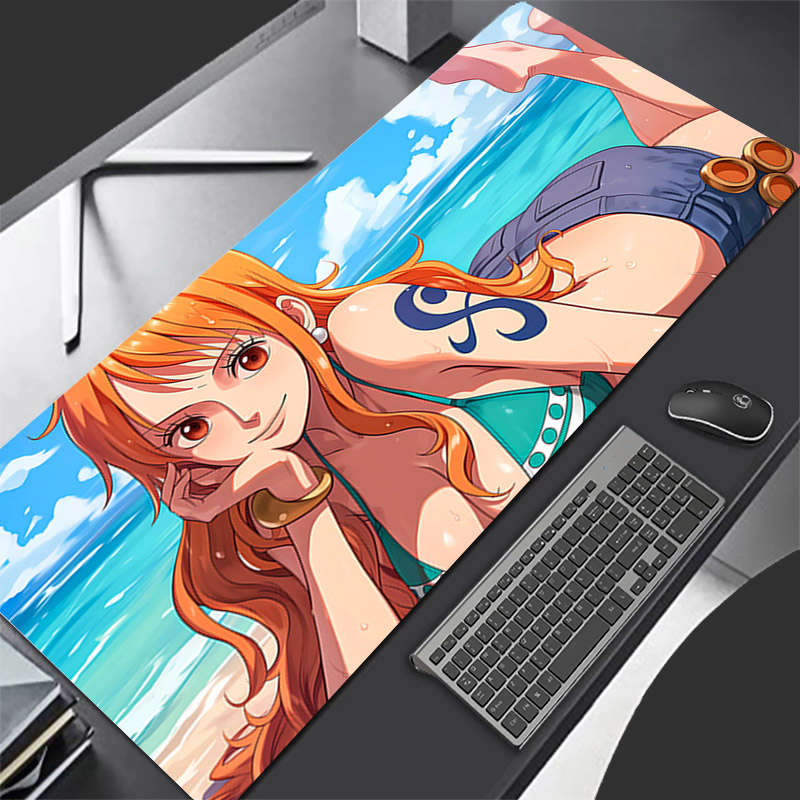 マウスパッドワンピース耐久性のあるアニメゲームアクセサリー  - Pc Gaming Upgrades のレビューと価格