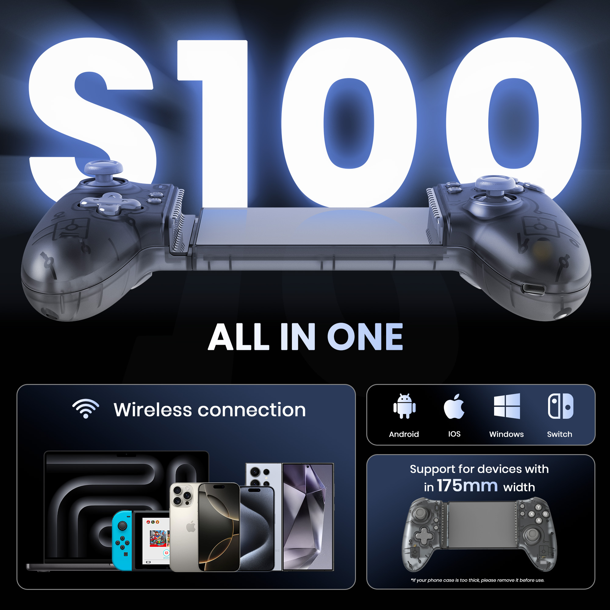 Android iPhone Switch 用ワイヤレス モ - Pc Gaming On Android のレビューと価格