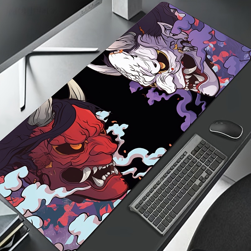 VIKAMA 日本の般若鬼面マウスパッド 滑り止めテーブルパ - Anti-Ghosting Keyboard のレビューと価格