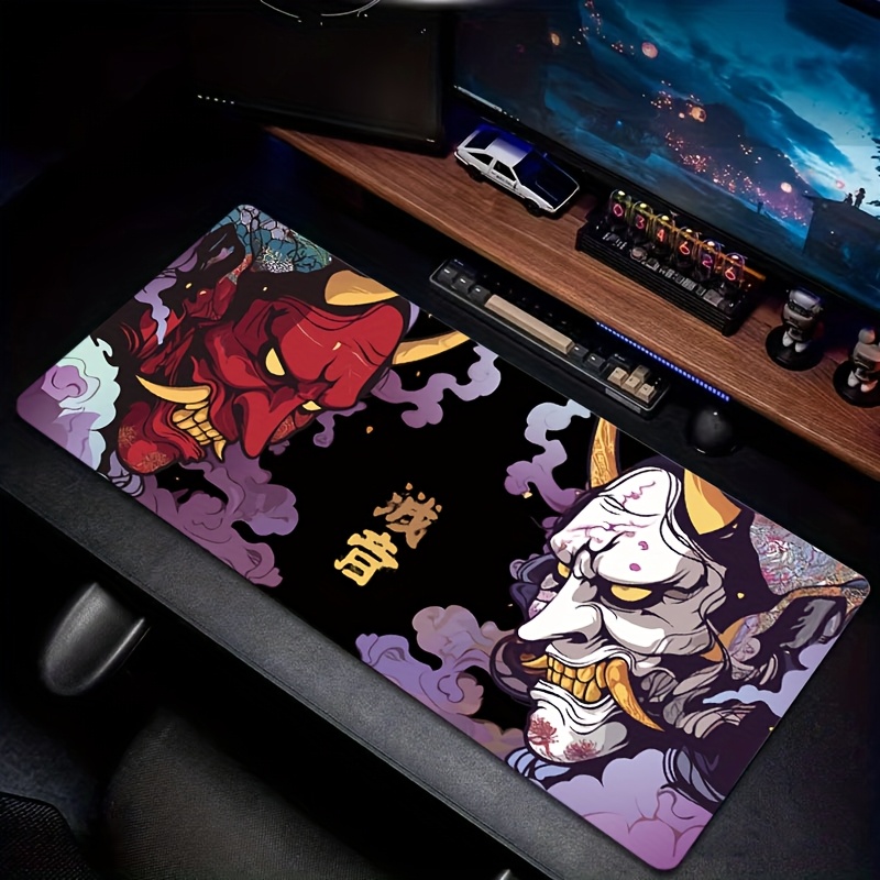 VIKAMA 日本の般若鬼面マウスパッド 滑り止めテーブルパ - Anti-Ghosting Keyboard のレビューと価格