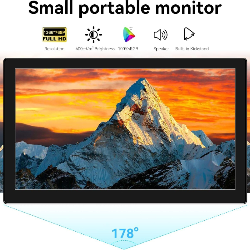 小型タッチスクリーンモニター 10.1 インチ IPS タッ - Pc Gaming On Android のレビューと価格