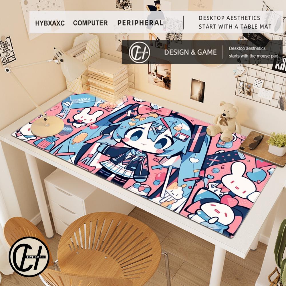 ラップトップとデスクトップ用の大型マウスパッド,HATSUN - Pc Gaming Hatsune Miku のレビューと価格