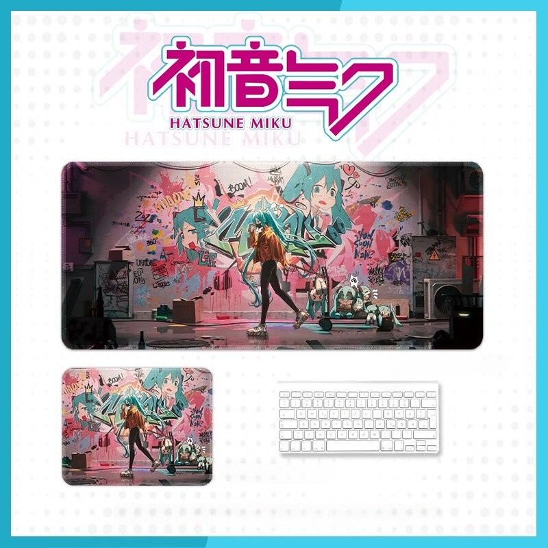 初音ニューミクアニメ滑り止めロックエッジPCゲーミングマウス - Pc Gaming Hatsune Miku のレビューと価格