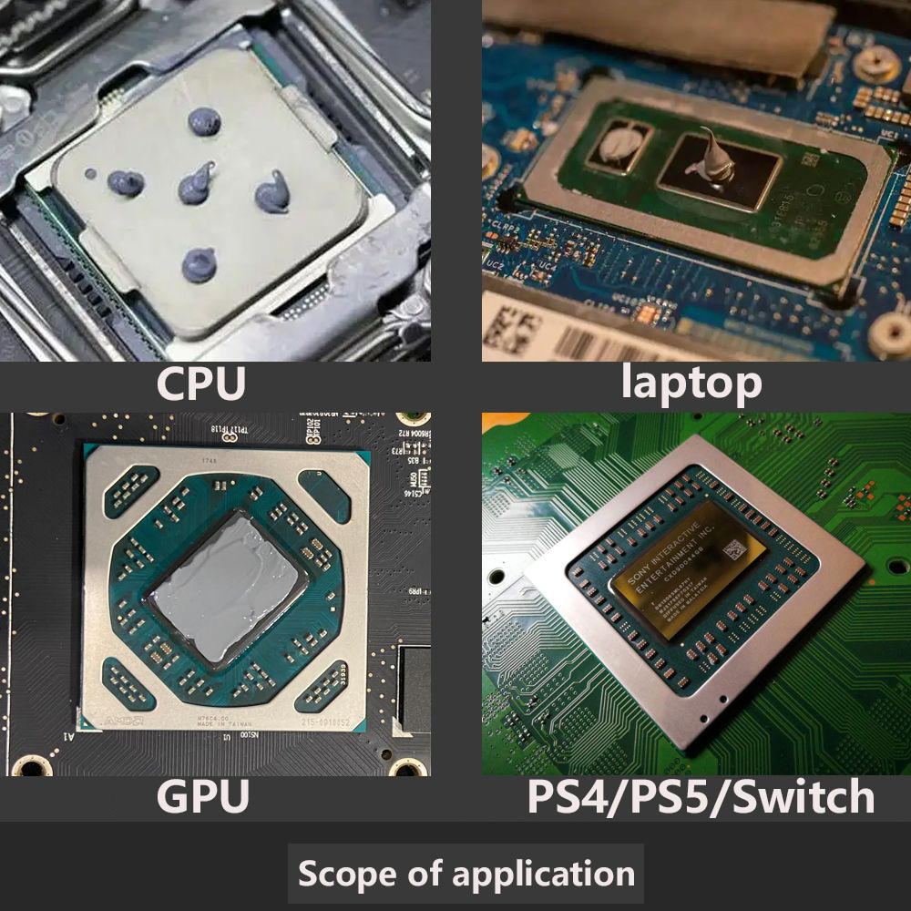 M4 コンピュータ CPU/GPU 放熱シリコングリース 1 - Thermal Paste のレビューと価格