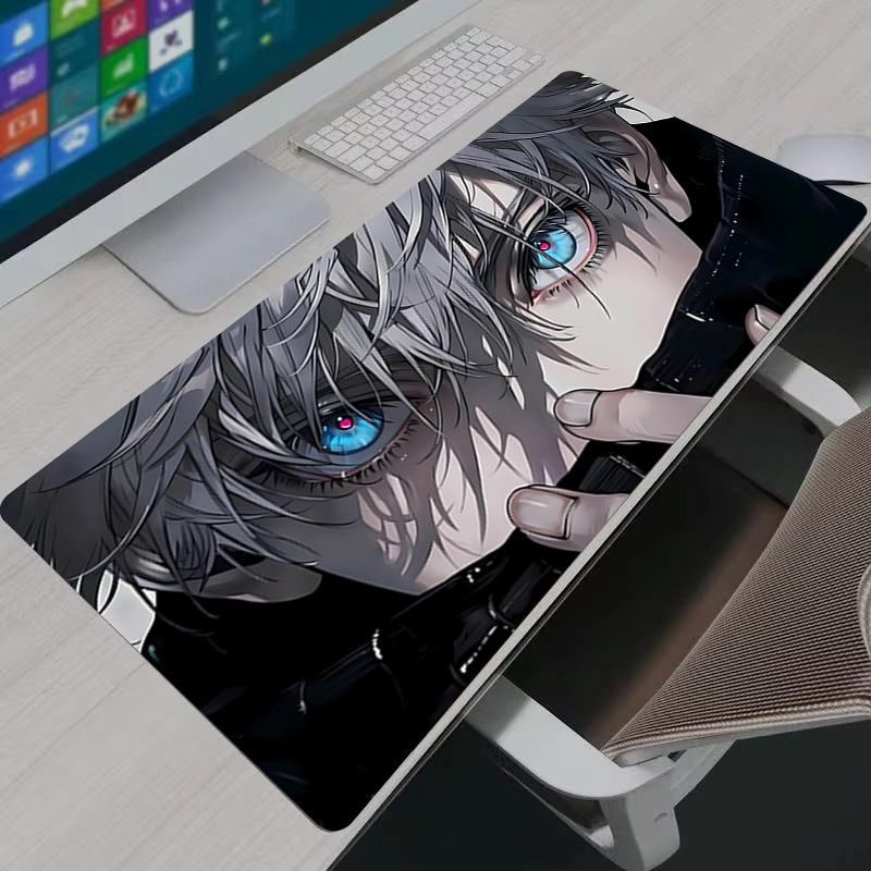 マウスパッドクールアニメ呪術廻戦五条悟大型ゲーミングマウスパ - Laptop Cooling Pad のレビューと価格