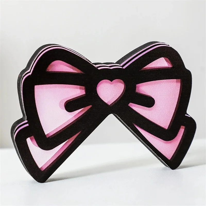 かわいいピンクのアクリル製リボンモニターデコレーション、蝶結 - Pc Gaming Pink のレビューと価格