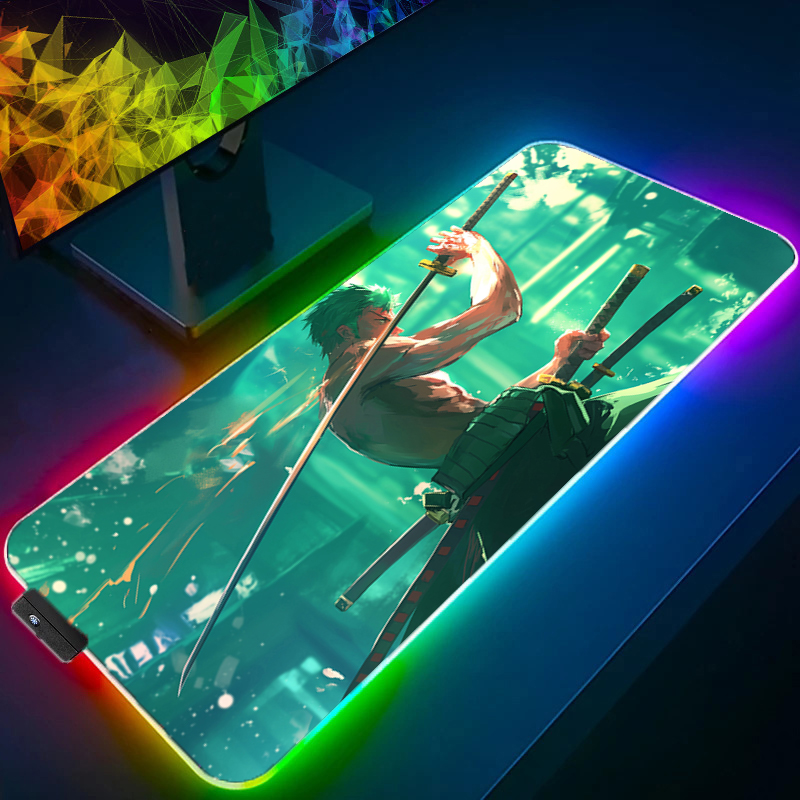 ワンピースゾロマウスパッド RGB ゲームアクセサリー Ga - Pc Gaming Upgrades のレビューと価格