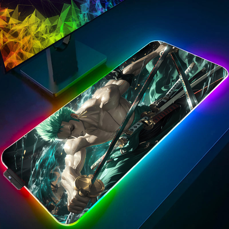 ワンピースゾロマウスパッド RGB ゲームアクセサリー Ga - Pc Gaming Upgrades のレビューと価格