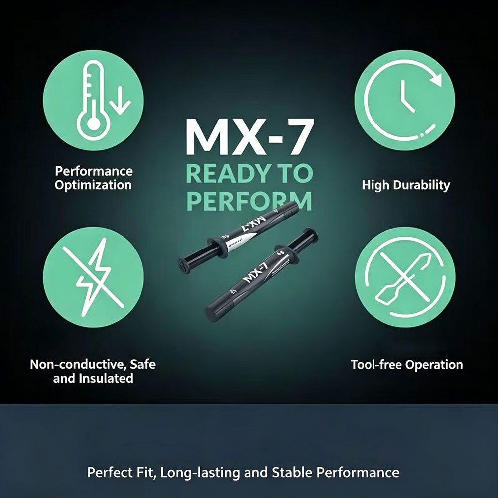 ARCTIC MX-7 4G 8G 2G ウルトラパフォーマ - Thermal Paste のレビューと価格