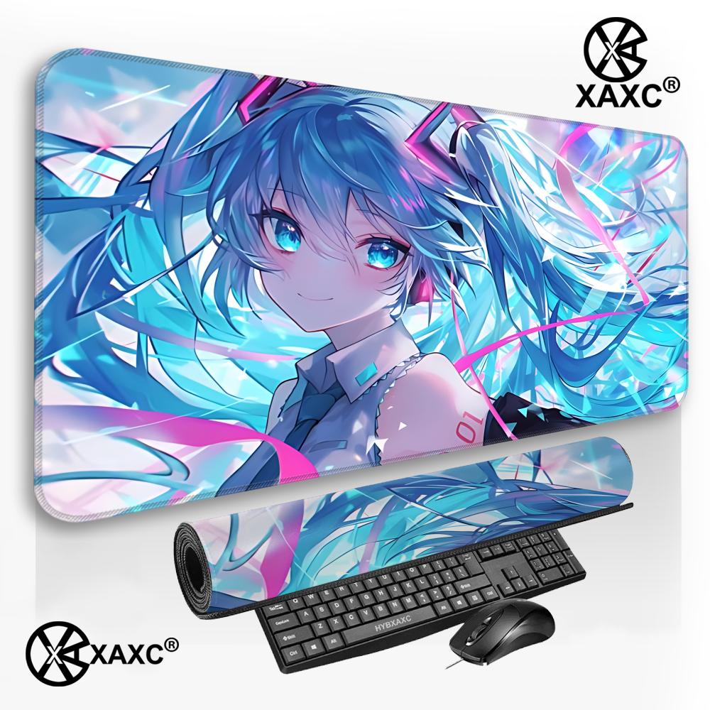 大型ゲーミングかわいい女の子マウスパッド初音ミクマウスパッド - Pc Gaming Hatsune Miku のレビューと価格