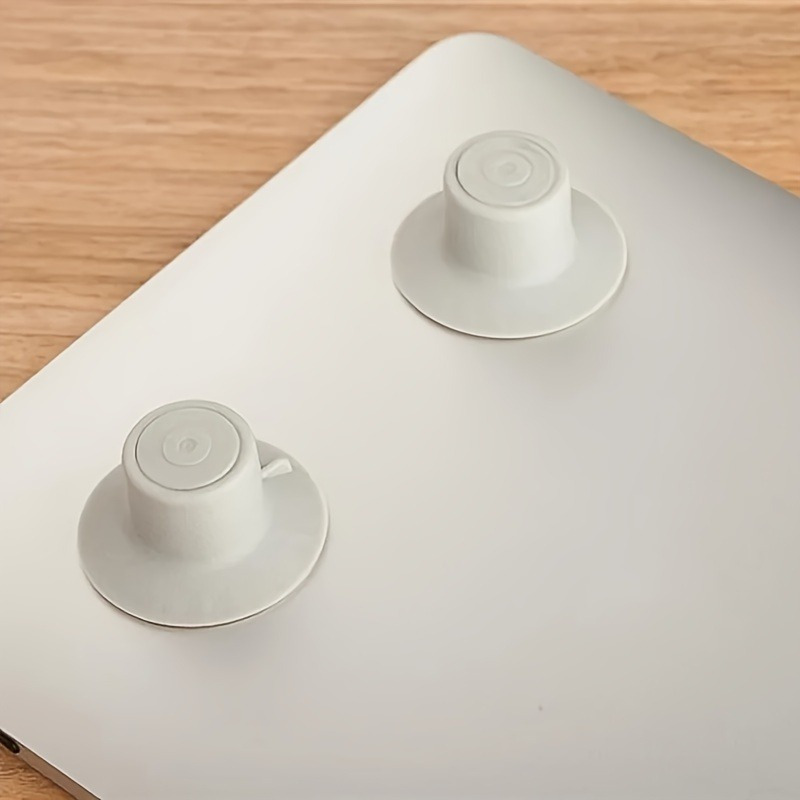 4個入りカップ型冷却パッド、吸盤と熱軽減パッド付きノートパソ - Laptop Cooling Pad のレビューと価格