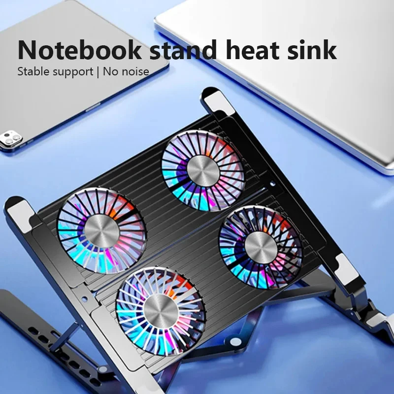 新しいノートパソコンクーラーベーススタンド折りたたみ式ノート - Laptop Cooling Pad のレビューと価格