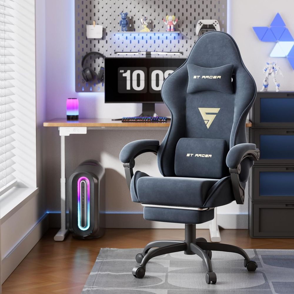 人間工学に基づいたゲーミングチェア、フットレストとマッサージ - Gaming Chair のレビューと価格