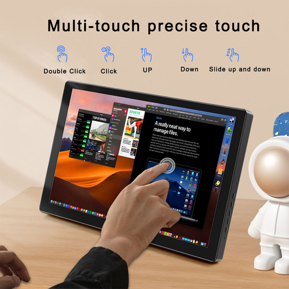 10.1 インチポータブルモニター 1920*1200 液晶 - Pc Gaming On Android のレビューと価格