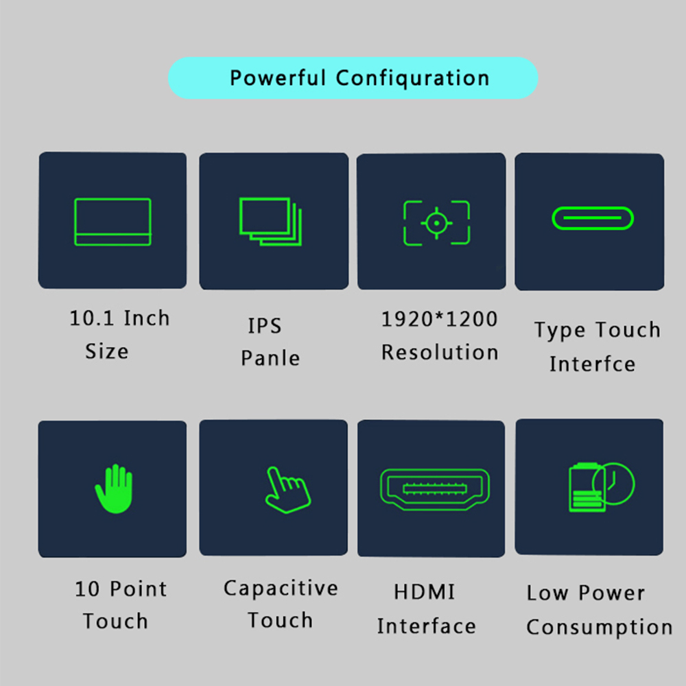 10.1 インチポータブルモニター 1920*1200 液晶 - Pc Gaming On Android のレビューと価格