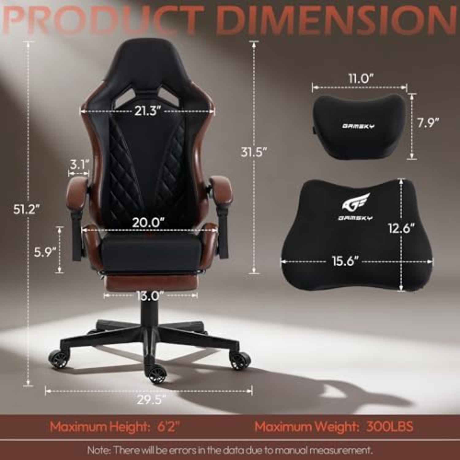 大人向け人間工学に基づいたゲーミングチェア（フットレスト付き - Gaming Chair のレビューと価格