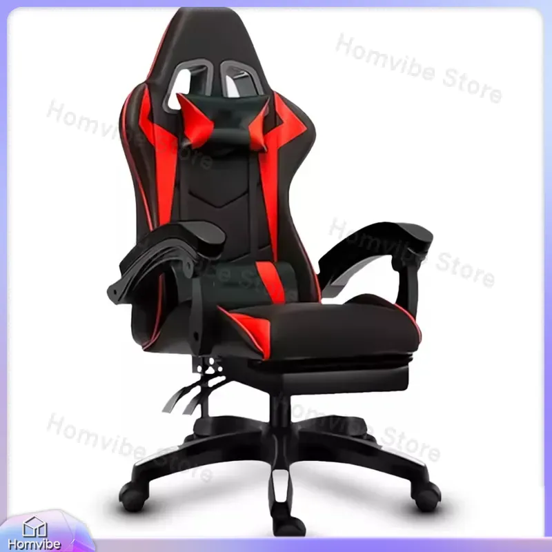 ハイバック人間工学に基づいたゲーミングチェア、フットレスト付 - Pc Gaming Desk のレビューと価格